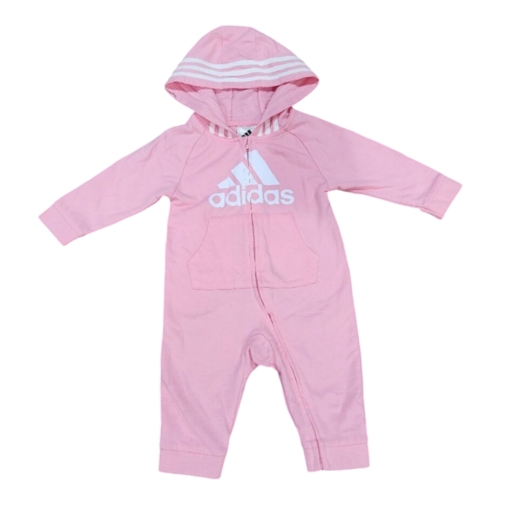Adidas 1 Piece Long Sleeve Hooded Jumpsuit B0022